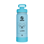 Actives Kids Glow In The Dark Water Bottle With Straw Lid - customized