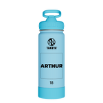 Actives Kids Glow In The Dark Water Bottle With Straw Lid - customized