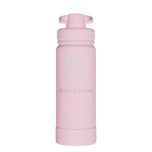 Actives Water Bottle With Spout Lid - customized