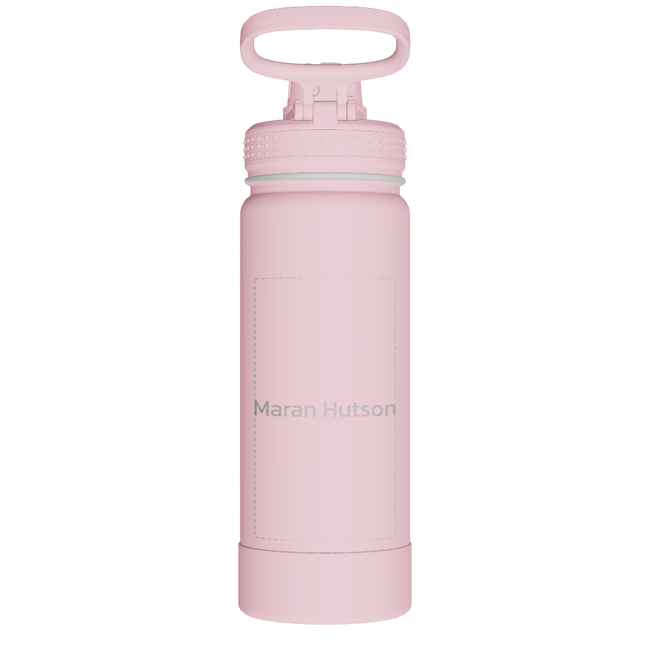 Actives Water Bottle With Spout Lid - customized