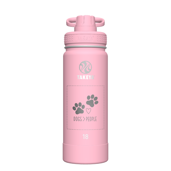 Actives Water Bottle With Spout Lid - customized