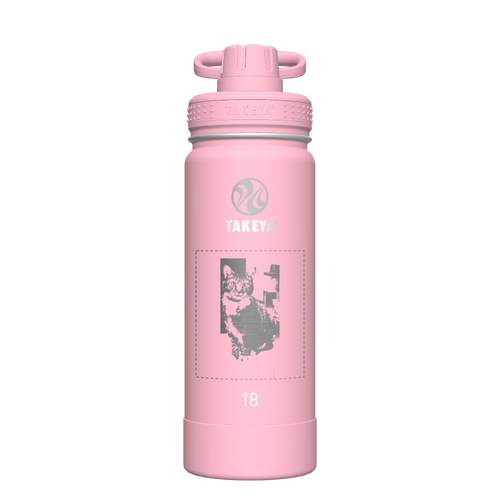 Actives Water Bottle With Spout Lid - customized
