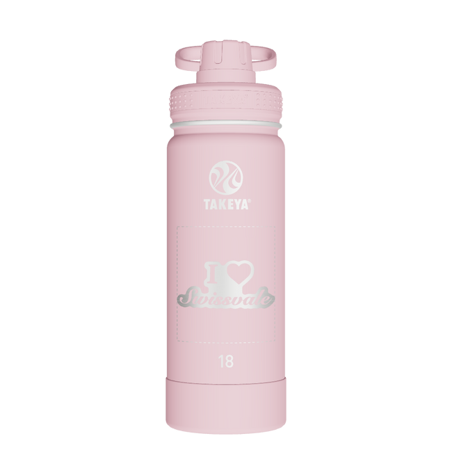 Actives Water Bottle With Spout Lid - customized