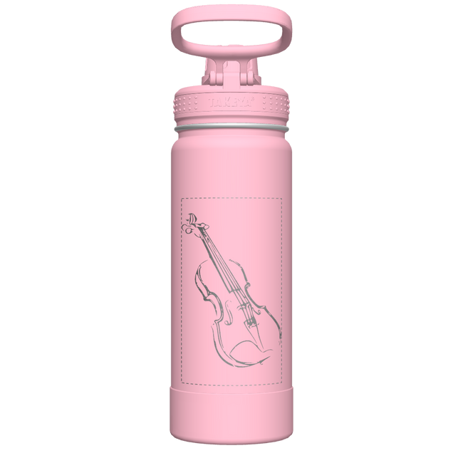 Actives Water Bottle With Spout Lid - customized