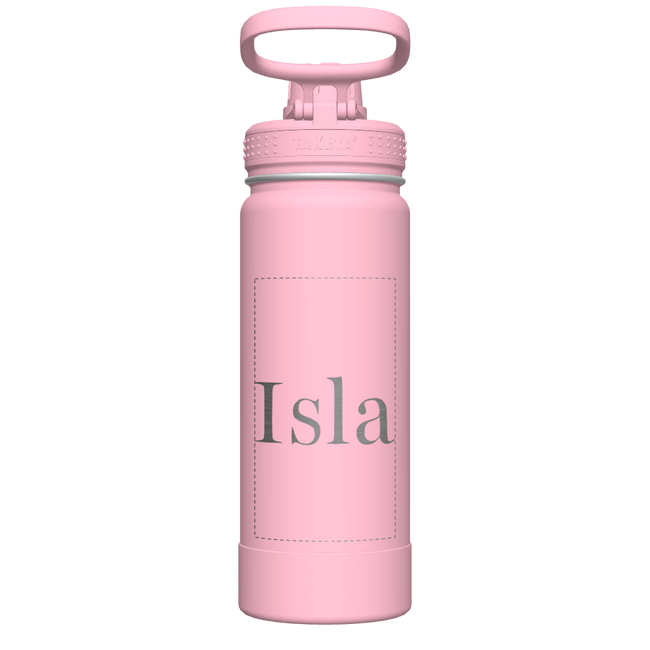 Actives Water Bottle With Spout Lid - customized