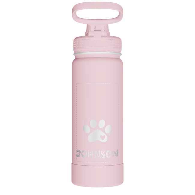 Actives Water Bottle With Spout Lid - customized