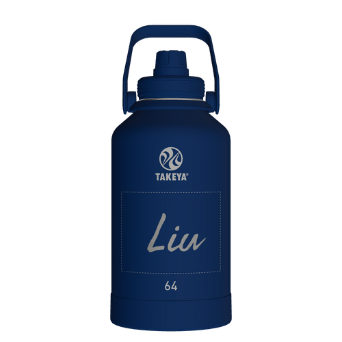 Actives Water Bottle With Spout Lid - customized