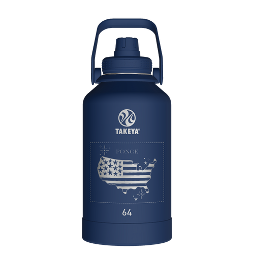 Actives Water Bottle With Spout Lid - customized
