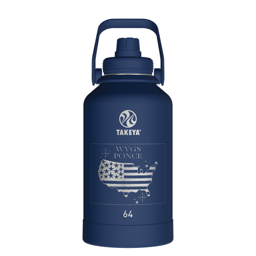 Actives Water Bottle With Spout Lid - customized