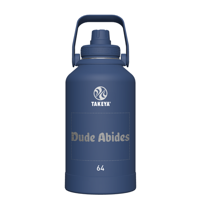 Actives Water Bottle With Spout Lid - customized