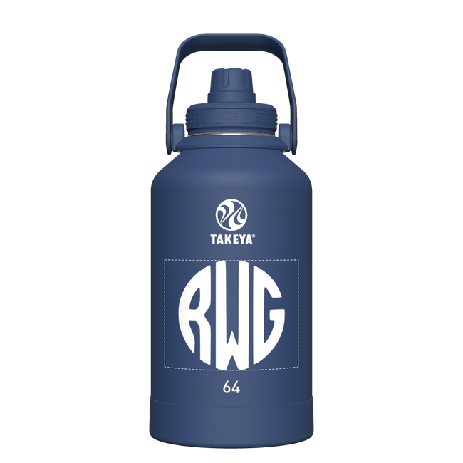 Actives Water Bottle With Spout Lid - customized