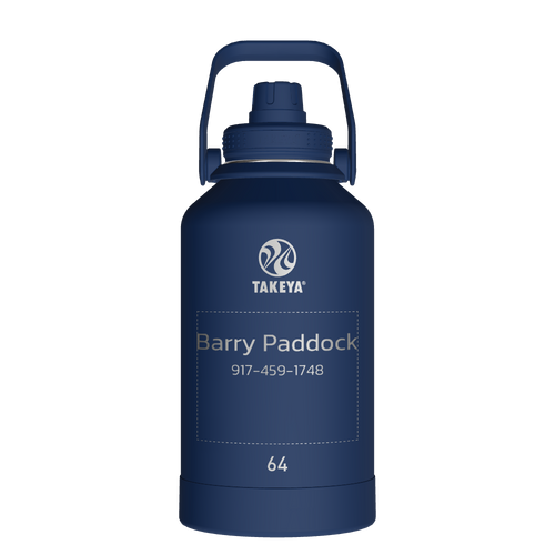 Actives Water Bottle With Spout Lid - customized