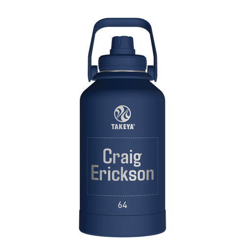 Actives Water Bottle With Spout Lid - customized