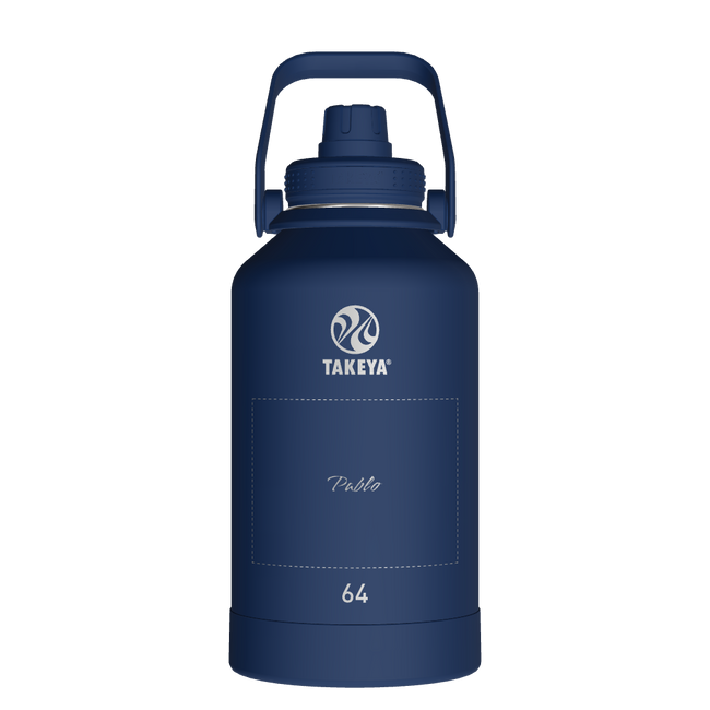 Actives Water Bottle With Spout Lid - customized