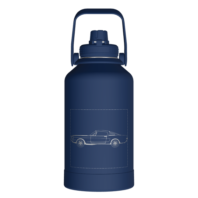 Actives Water Bottle With Spout Lid - customized