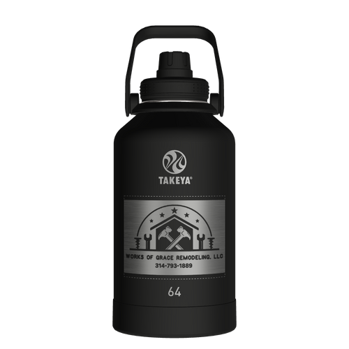 Actives Water Bottle With Spout Lid - customized
