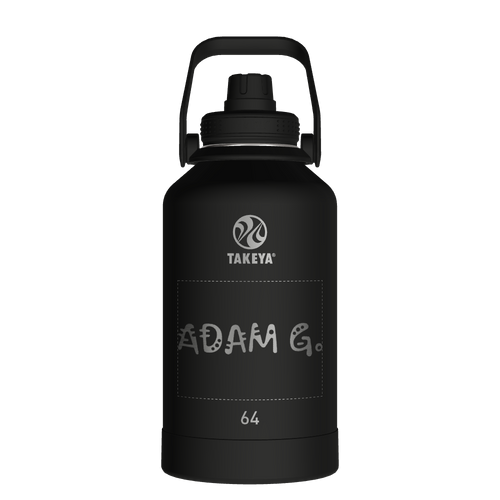 Actives Water Bottle With Spout Lid - customized