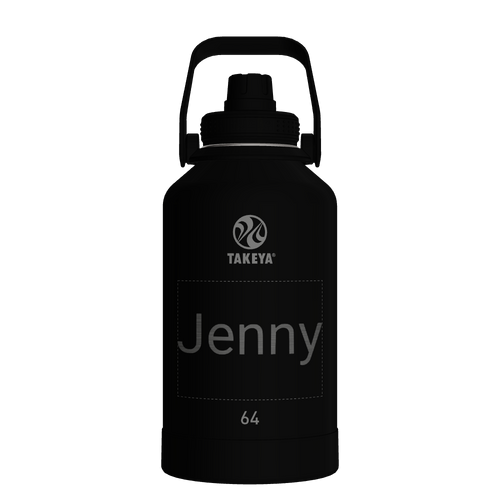 Actives Water Bottle With Spout Lid - customized