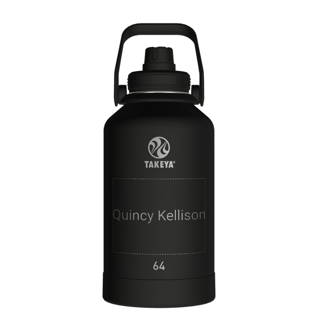 Actives Water Bottle With Spout Lid - customized