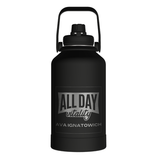Actives Water Bottle With Spout Lid - customized