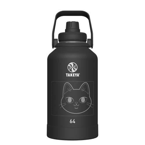 Actives Water Bottle With Spout Lid - customized