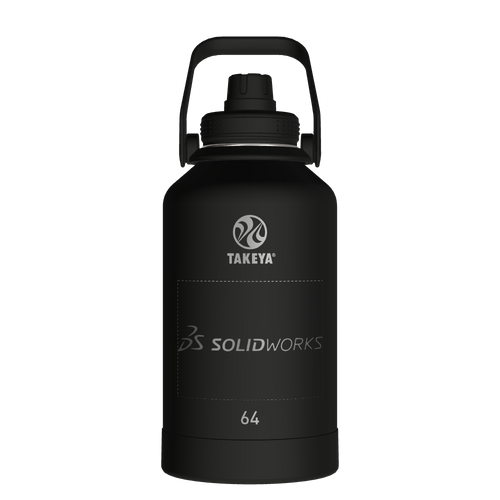 Actives Water Bottle With Spout Lid - customized