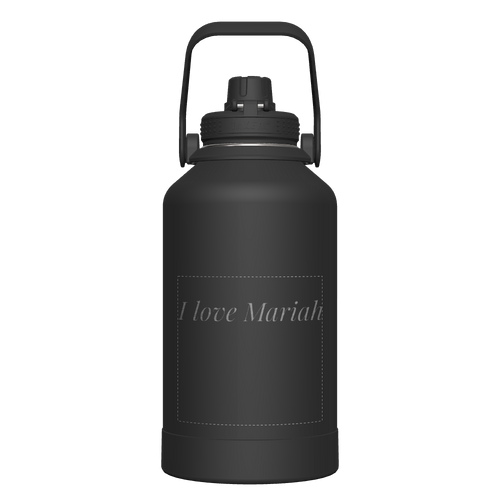 Actives Water Bottle With Spout Lid - customized