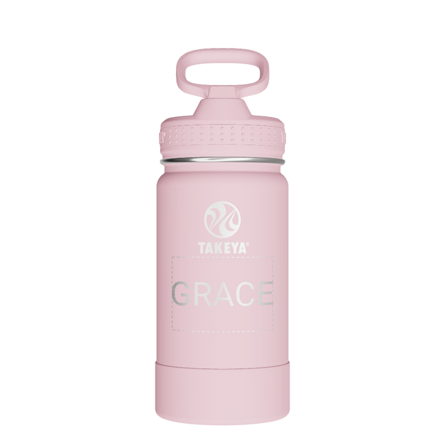Actives Kids Water Bottle With Straw Lid - customized
