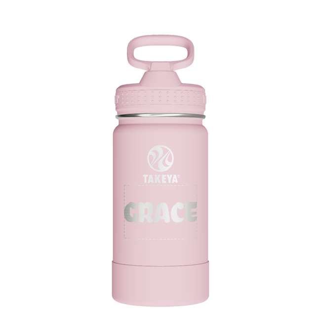 Actives Kids Water Bottle With Straw Lid - customized