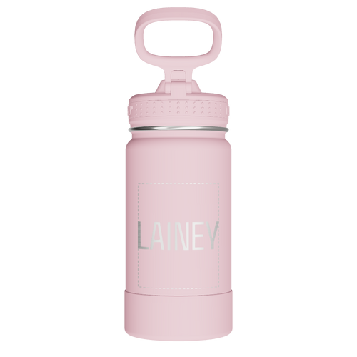 Actives Kids Water Bottle With Straw Lid - customized