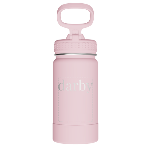 Actives Kids Water Bottle With Straw Lid - customized