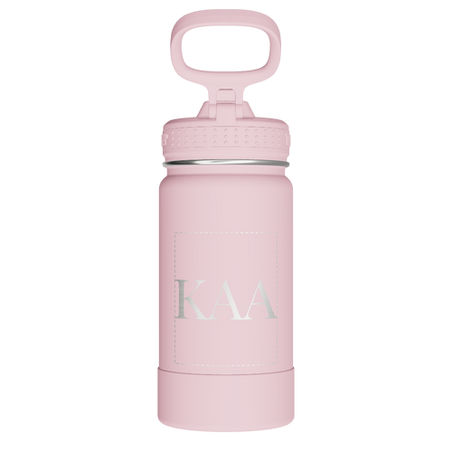 Actives Kids Water Bottle With Straw Lid - customized