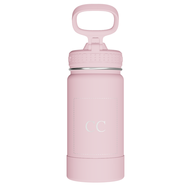 Actives Kids Water Bottle With Straw Lid - customized