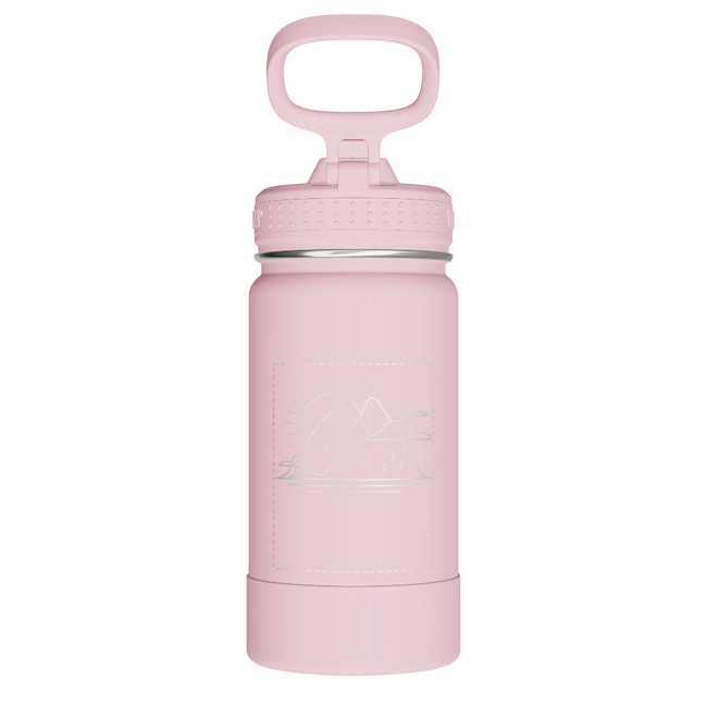 Actives Kids Water Bottle With Straw Lid - customized