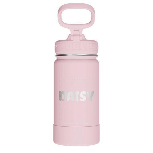 Actives Kids Water Bottle With Straw Lid - customized