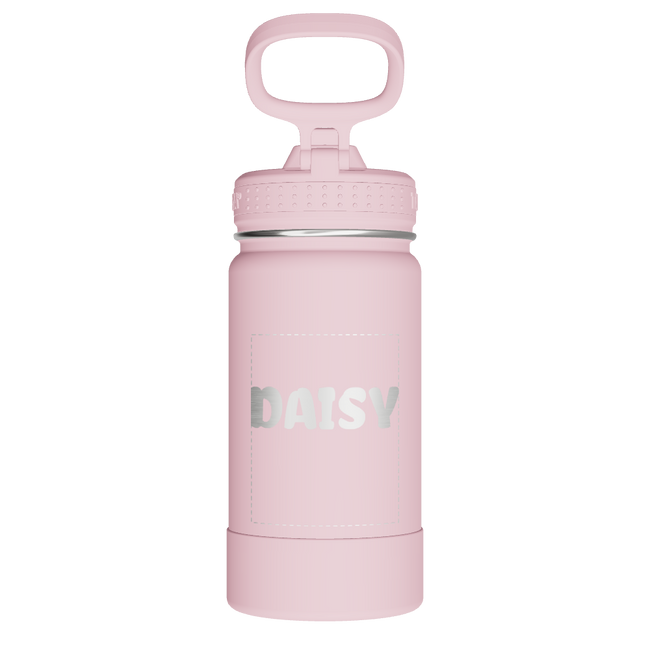 Actives Kids Water Bottle With Straw Lid - customized