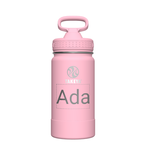Actives Kids Water Bottle With Straw Lid - customized