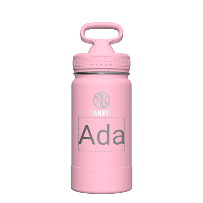 Actives Kids Water Bottle With Straw Lid - customized