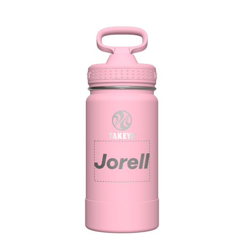 Actives Kids Water Bottle With Straw Lid - customized