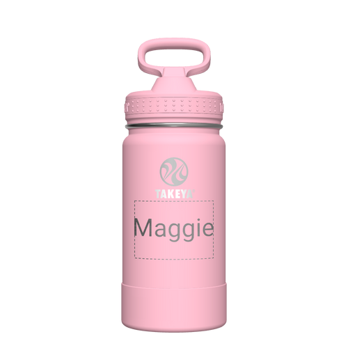 Actives Kids Water Bottle With Straw Lid - customized