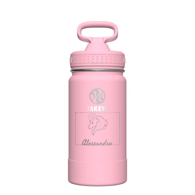 Actives Kids Water Bottle With Straw Lid - customized