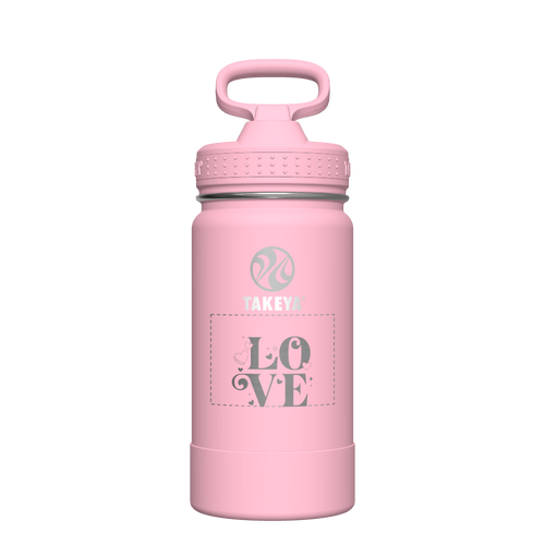 Actives Kids Water Bottle With Straw Lid - customized