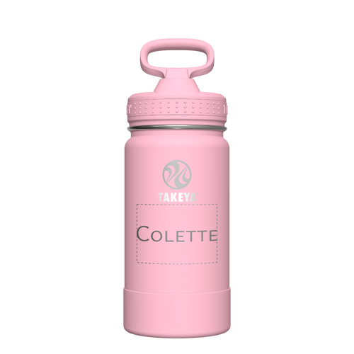 Actives Kids Water Bottle With Straw Lid - customized