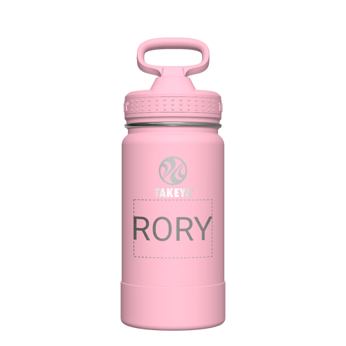 Actives Kids Water Bottle With Straw Lid - customized