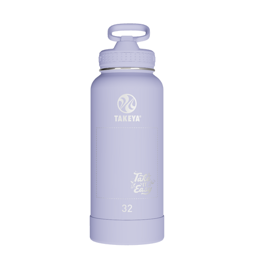 Actives Water Bottle With Straw Lid - customized