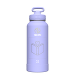 Actives Water Bottle With Straw Lid - customized