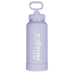 Actives Water Bottle With Straw Lid - customized