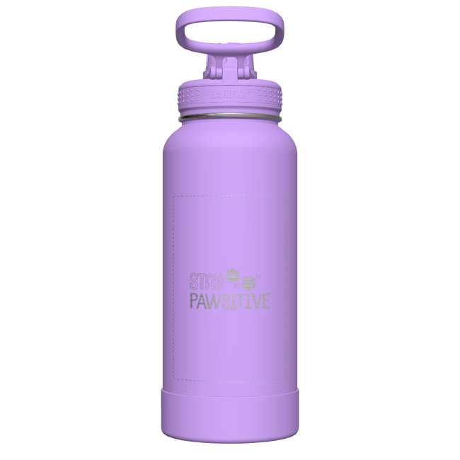 Actives Water Bottle With Spout Lid - customized