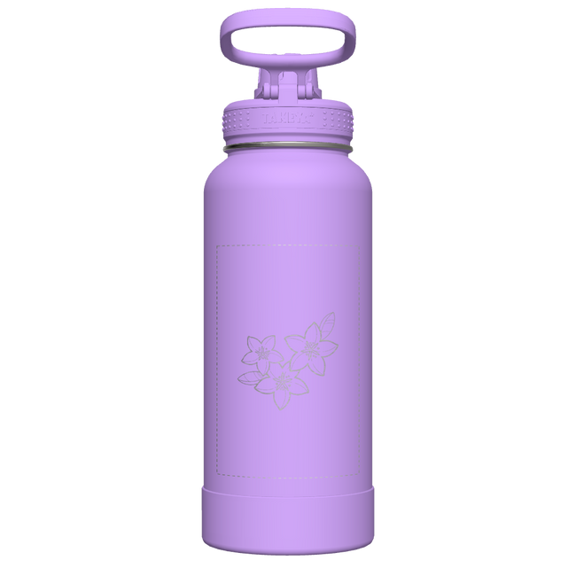 Actives Water Bottle With Spout Lid - customized