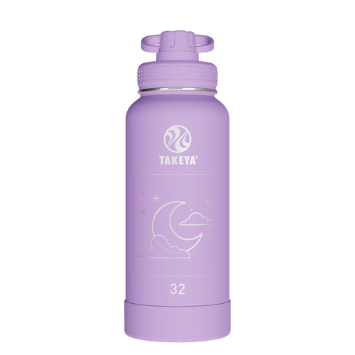 Actives Water Bottle With Spout Lid - customized